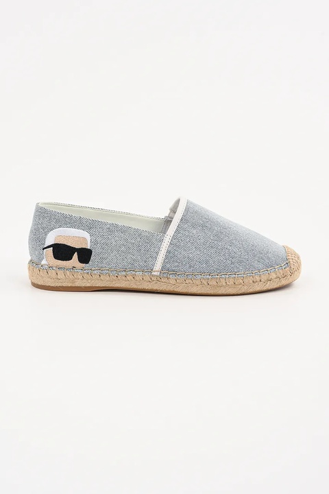 Karl Lagerfeld espadryle KAMINI kolor niebieski KL80111D - zdjęcie produktu nr 1