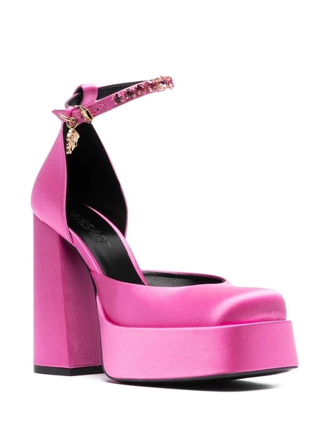 Versace Medusa Aevitas crystal-embellished pumps - Pink - zdjęcie produktu nr 2