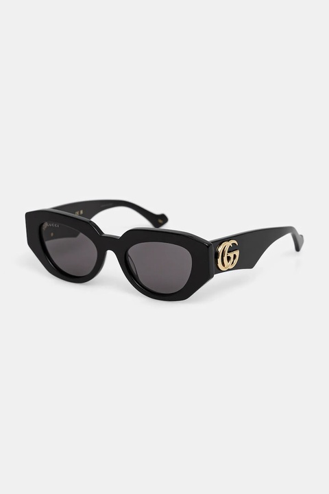 Gucci okulary przeciwsłoneczne damskie kolor czarny GG1421S - zdjęcie produktu nr 1