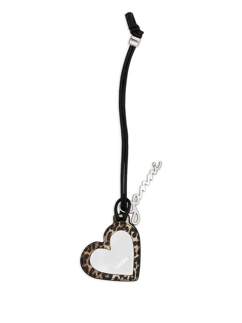 GANNI Bou Heart mirror - Brown - zdjęcie produktu nr 1