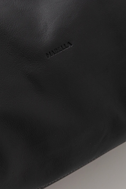 Marella torebka skórzana kolor szary 2523519047200 - zdjęcie produktu nr 2