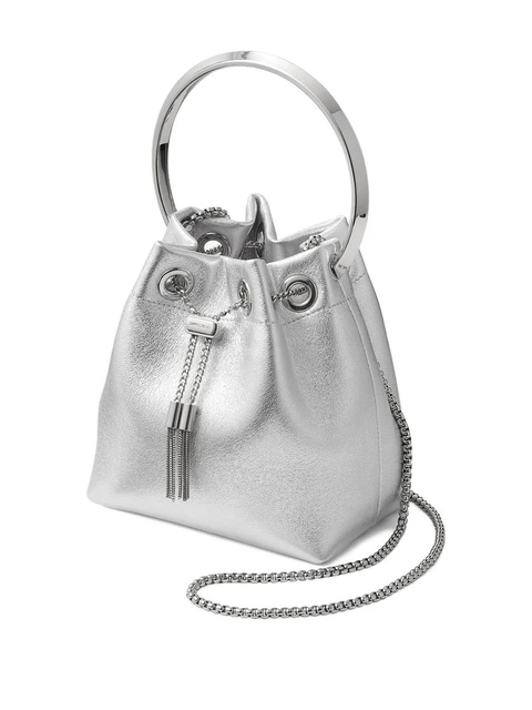 Jimmy Choo Bon Bon mini bag - Silver - zdjęcie produktu nr 2
