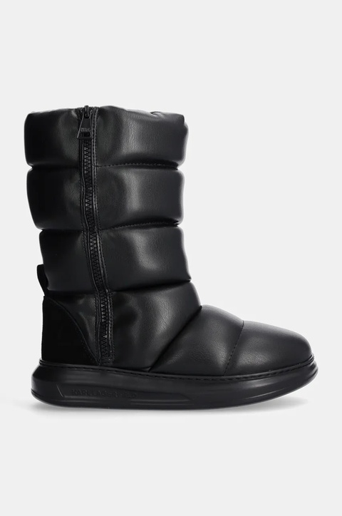 Karl Lagerfeld śniegowce KAPRI KOSI kolor czarny KL44564 - zdjęcie produktu nr 1