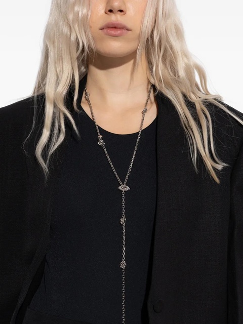 Jil Sander knot-details chain necklace - Silver - zdjęcie produktu nr 1