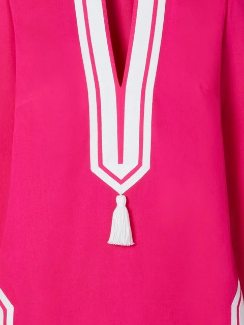 Tory Burch cotton beach tunic - Pink - zdjęcie produktu nr 2