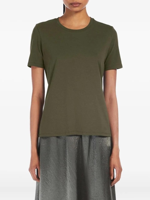 Max Mara logo-print T-shirt - Green - zdjęcie produktu nr 1