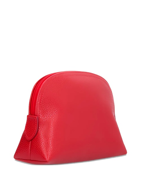 Longchamp leather zip-fastening make up bag - Red - zdjęcie produktu nr 1