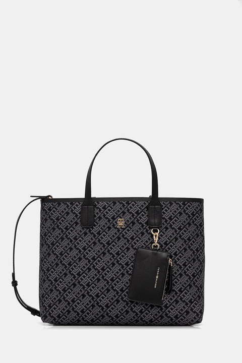 Tommy Hilfiger torebka kolor czarny AW0AW17685 - zdjęcie produktu nr 1