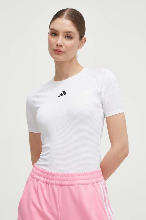 adidas Performance t-shirt rowerowy Cycling Baselayer kolor biały IP9960 - zdjęcie produktu nr 1