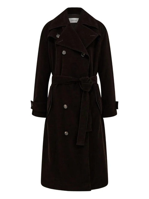 Ferragamo corduroy trench - Brown - zdjęcie produktu nr 1