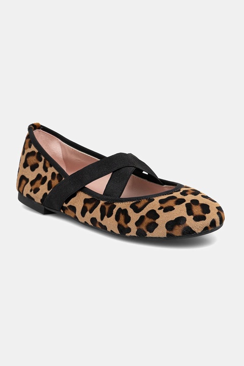 Pretty Ballerinas baleriny skórzane Nicole kolor beżowy 52561_002 - zdjęcie produktu nr 1