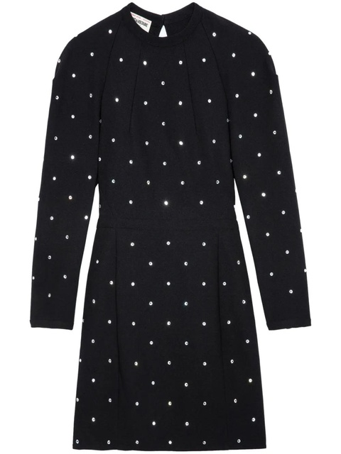 Zadig&Voltaire Racia crystal-embellished minidress - Black - zdjęcie produktu nr 1