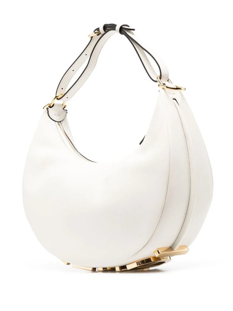 FENDI Fendigraphy leather shoulder bag - White - zdjęcie produktu nr 2