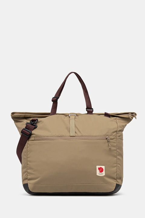 Fjallraven torebka High Coast Tote 30L kolor beżowy F23200331 - zdjęcie produktu nr 1