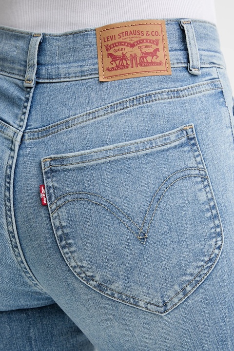 Levi's jeansy RETRO HIGH SKINNY DB damskie kolor niebieski A6593 - zdjęcie produktu nr 2