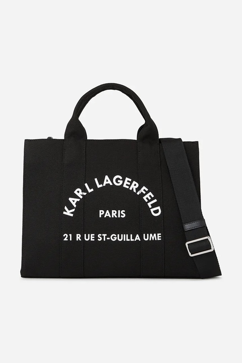 Karl Lagerfeld torebka K/RSG kolor czarny A1W50010 - zdjęcie produktu nr 1