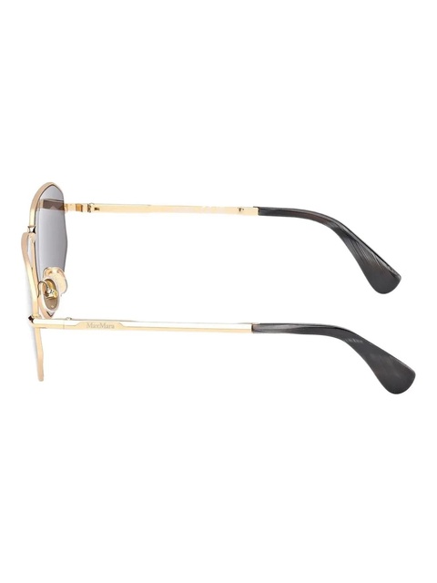 Max Mara Eyewear geometric-frame sunglasses - Gold - zdjęcie produktu nr 2
