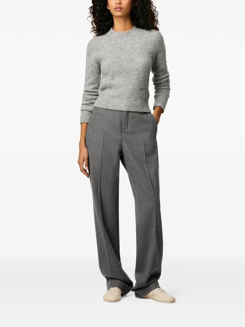 AMI Paris wool large-fit trousers - Grey - zdjęcie produktu nr 2