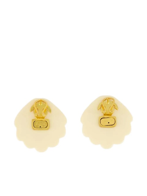 Johanna Ortiz The Aztec earrings - Neutrals - zdjęcie produktu nr 2