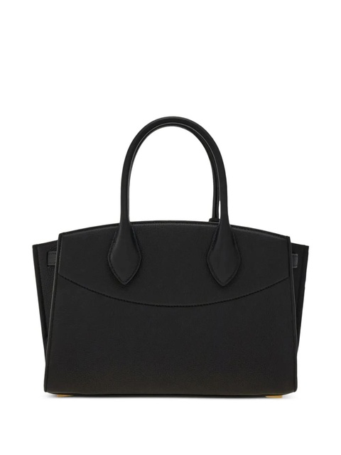 Ferragamo structured leather tote bag - Black - zdjęcie produktu nr 2
