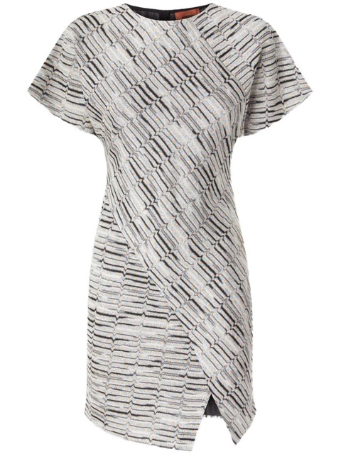Missoni wrap mini dress - White - zdjęcie produktu nr 1