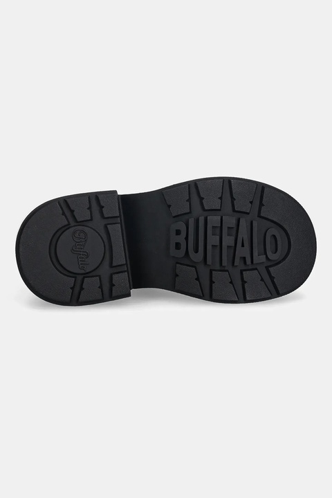 Buffalo botki Vicious Biker Short damskie kolor czarny na platformie 1270157-BLK - zdjęcie produktu nr 1