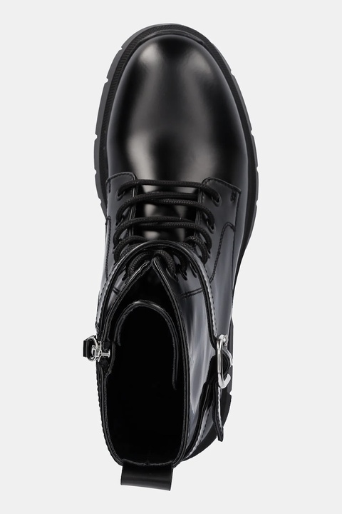 HUGO workery Kris damskie kolor czarny na platformie 50552730 - zdjęcie produktu nr 2