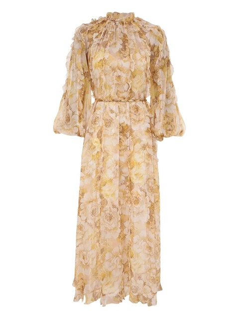 ZIMMERMANN silk maxi dress - Yellow - zdjęcie produktu nr 2