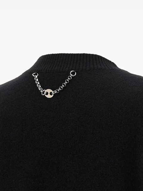 Rabanne crew-neck sweater - Black - zdjęcie produktu nr 2