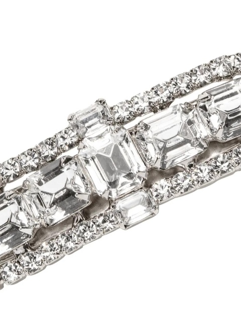 Jennifer Behr crystal athena barrette - Silver - zdjęcie produktu nr 1