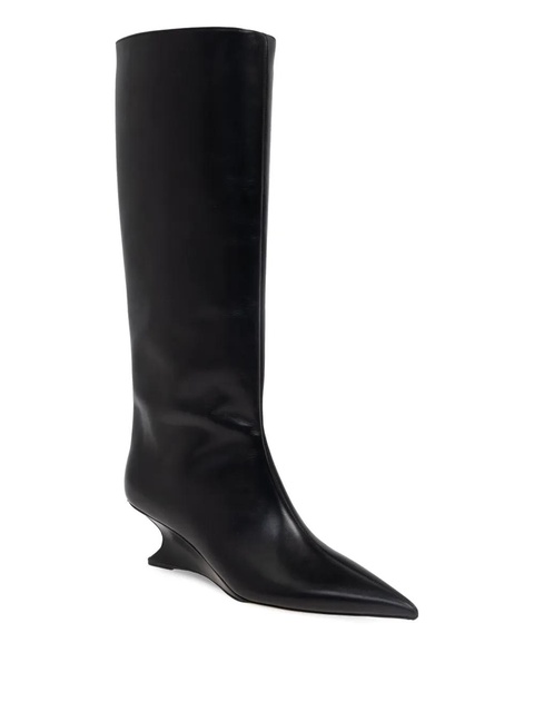 Paris Texas 65mm pointed-toe sculpted-heel Boots - Black - zdjęcie produktu nr 2