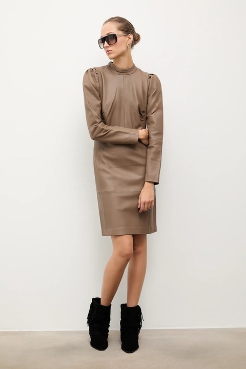 Answear.LAB botki zamszowe kolor czarny na słupku - zdjęcie produktu nr 2