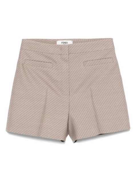 FENDI FF-pattern shorts - Pink - zdjęcie produktu nr 1