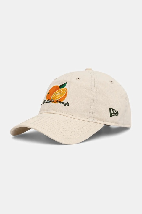 New Era czapka z daszkiem bawełniana 0 kolor beżowy 60691303 - zdjęcie produktu nr 2