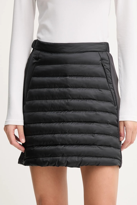 Jack Wolfskin spódnica sportowa ROUTEBURN PRO kolor czarny mini prosta A65184 - zdjęcie produktu nr 1