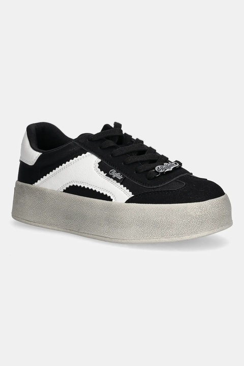 Buffalo sneakersy Cajo damskie kolor czarny 1636570 - zdjęcie produktu nr 1