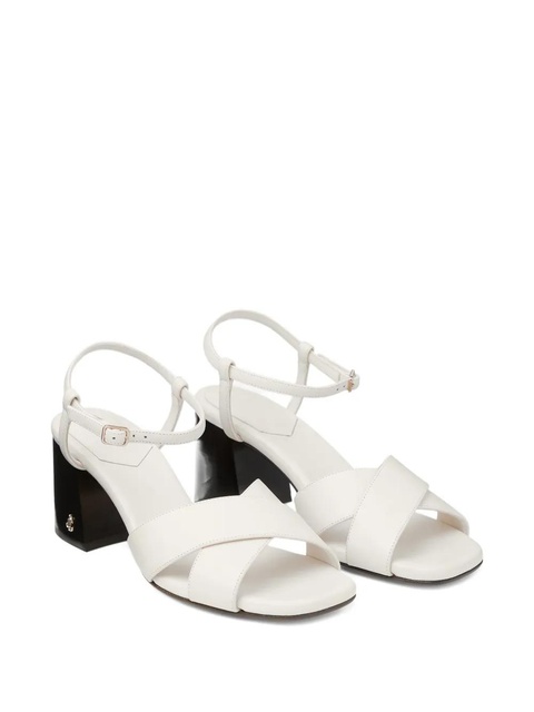 Jimmy Choo 65mm Valla sandals - White - zdjęcie produktu nr 2