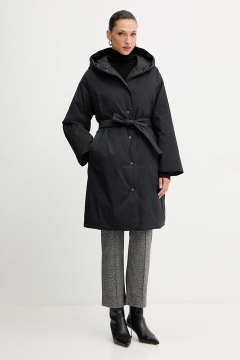 Weekend Max Mara kurtka BANFY kolor czarny przejściowa 2525496042600 - zdjęcie produktu nr 1