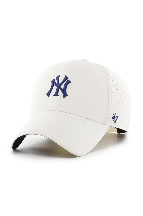 47 brand czapka z daszkiem MLB New York Yankees kolor biały z aplikacją B-VENTM17YEI-F9 - zdjęcie produktu nr 1