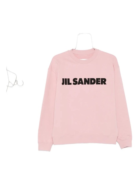 Jil Sander logo-print sweatshirt - Pink - zdjęcie produktu nr 1