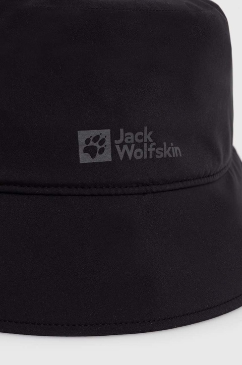 Jack Wolfskin kapelusz Rain Bucket kolor czarny 1911891 - zdjęcie produktu nr 1