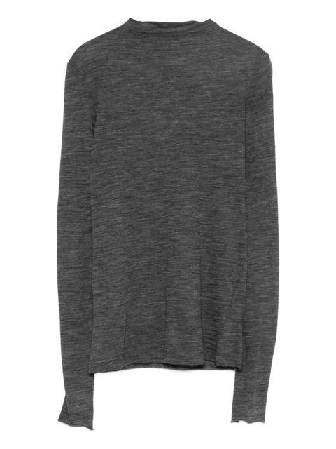 Alysi mock-neck sweater - Grey - zdjęcie produktu nr 1
