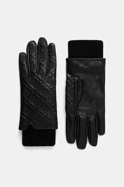 Guess rękawiczki CALISTA damskie kolor czarny AW5402 POL02 - zdjęcie produktu nr 2
