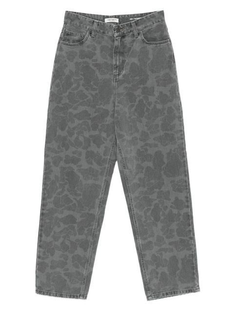 Carhartt WIP camouflage straight-leg jeans - Grey - zdjęcie produktu nr 1