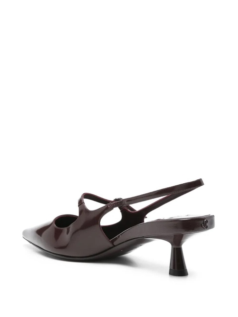 Jimmy Choo 45mm slingback pointed-toe pumps - Red - zdjęcie produktu nr 2