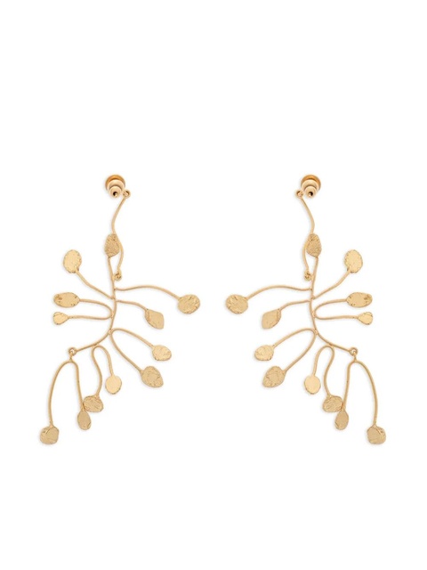 Cult Gaia Ilaria gold-tone branch earrings - zdjęcie produktu nr 2