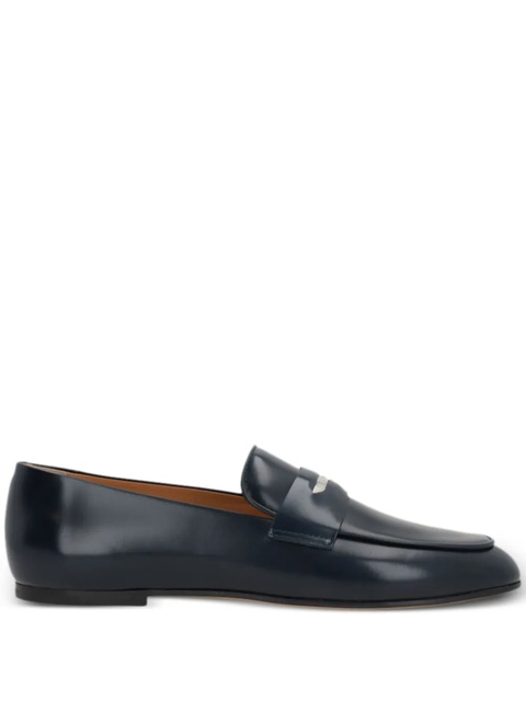 Tod's logo-engraved loafers - Blue - zdjęcie produktu nr 2