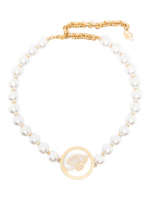 Blumarine logo-detail necklaces - Gold - zdjęcie produktu nr 1