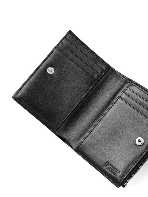 Diesel logo-plaque wallet - Blue - zdjęcie produktu nr 1