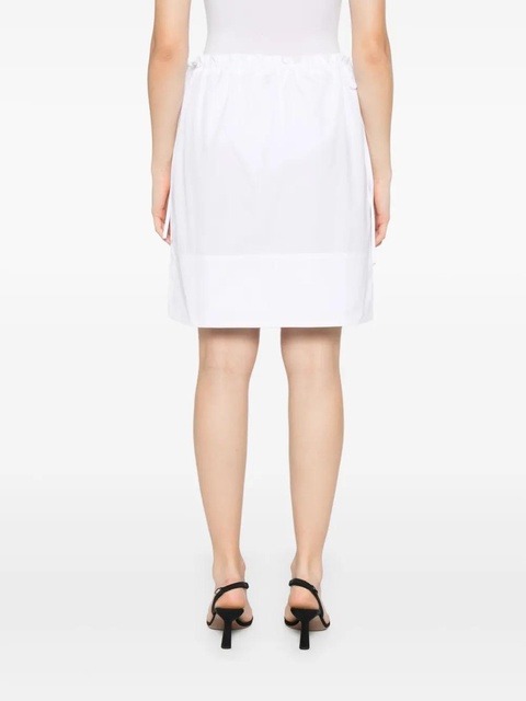TOTEME drawstring-waist skirt - White - zdjęcie produktu nr 2